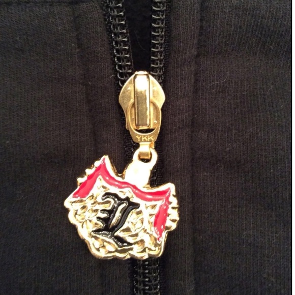 L.A.M.B Gold Crest Sleeveless Hoodie - Picture 8 of 10